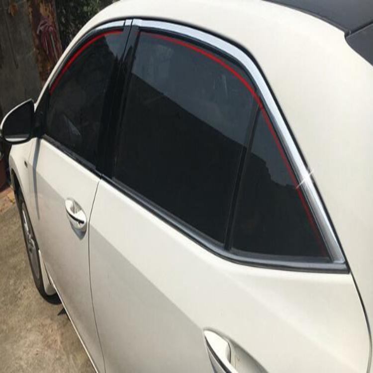 Gioăng ô tô Dải Viền Cửa Xe Hơi Mạ Chrome sáng bóng Chống Va Chạm Tiện Dụng