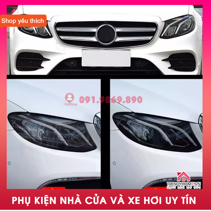 Decal phim dán đèn pha xe hơi cao cấp 3 lớp, film dán xe thể thao, đổi màu đèn pha đèn hậu ô tô xe máy