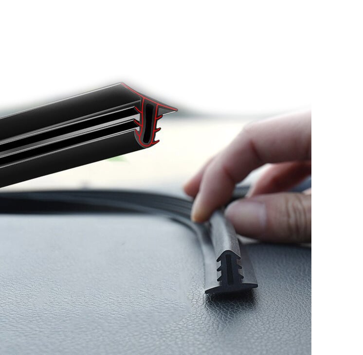 Gioăng ô tô, ron cao su chữ T chắn khe kính lái xe hơi