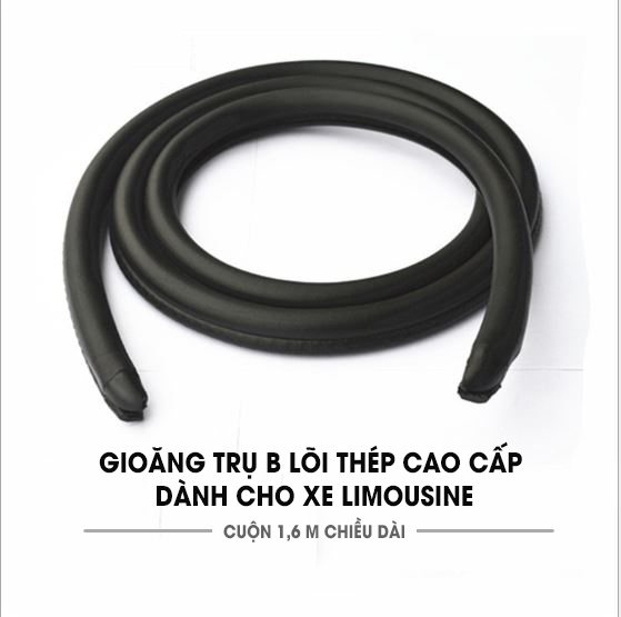 Gioăng ô tô, Gioăng Cột B Nẹp Cánh Cửa Ô Tô - Gioăng Cột B Lõi Thép 1 bộ 2 lắp vừa 2 cửa