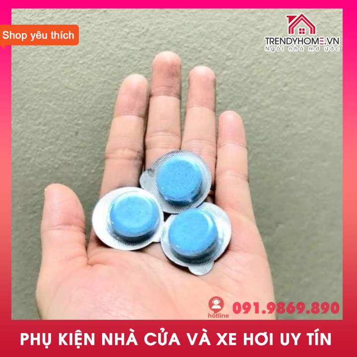Viên Sủi Rửa Kính Ô Tô