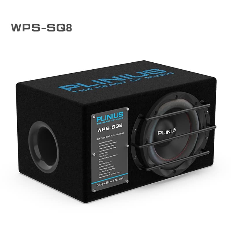 Loa PLINIUS Siêu Trầm Hoạt Động 8 inch Công Suất Cao WPS-SQ8 Thương hiệu Plinius đến từ New Zealand