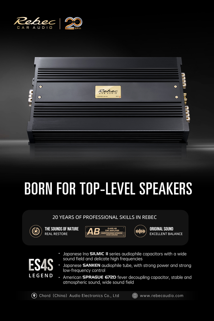 Amplifier Rebec ES4S - 4 Kenh Legend Series 600W