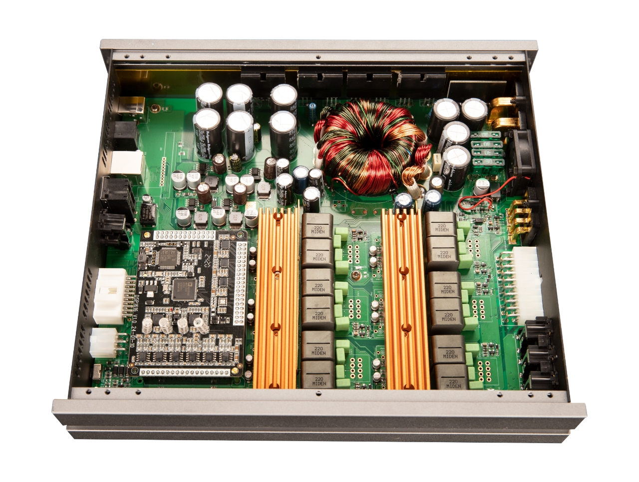 DSP Amplifier Rebec RPX-B12S - 12 Kenh B-Series