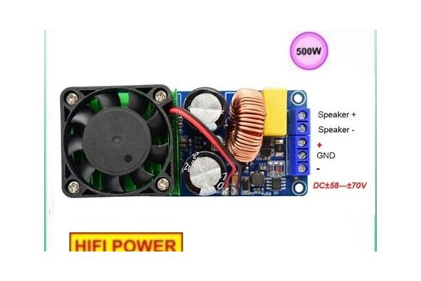 Amplifier SLOE SL-A500D - Mono Class D 500W