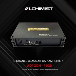 DSP 12 kênh tích hợp Amply Alchimist AD 12H 1020 định dạng APTX Bluetooth lossless cao cấp âm thanh Loa ô tô cao cấp Bộ xử lý âm thanh
