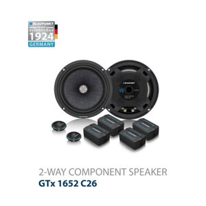 Loa cánh 2 way Blaupunkt GTX 1652 C26  2-way component Speakers hàng Đức từ 1924