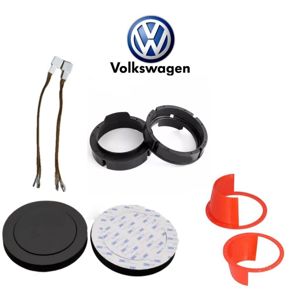 Cặp Dây Nguồn và phụ kiện Loa Cắm Zin Cho Xe Volkswagen, Giắc Loa Cánh Theo Xe Gọn Gàng Đảm Bảo Độ Ổn Định
