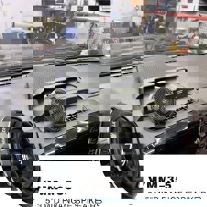 Combo kèm dưỡng loa Loa trung tâm, Loa Mid cho ô tô Walker VMM35 CAR AUDIO LOUDSPEAKER Hàng Cao cấp