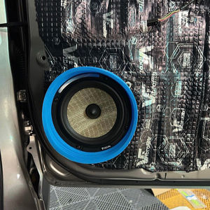 Vòng Đệm Chống Sốc, Dưỡng Loa Ô tô Cách Âm Chống Nước Bằng silicone 6.5 inch Cho Loa Xe Hơi