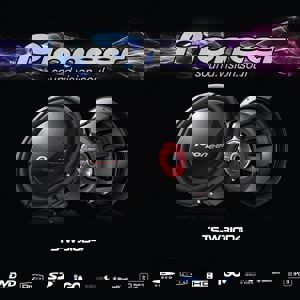 Loa siêu trầm Pioneer Bass 12 inch Mexico Công Suất 1400W từ kép TS-W310D4 Champion Series Subwoofer
