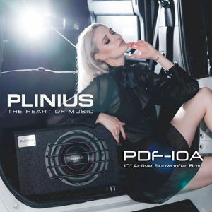 Loa Sub PLINIUS PDF-10A 10 inch Độ loa ghế Ô tô công suất cao Bass ấm thương hiệu uy tín toàn cầu