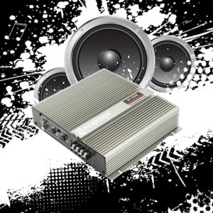 DSP Bộ Khuếch Đại Âm Thanh Ô Tô Kỹ Thuật Số Q Pertor Car Amplifier N-368 2200W  DSP 2 kênh lắp đặt sub gầm đôi