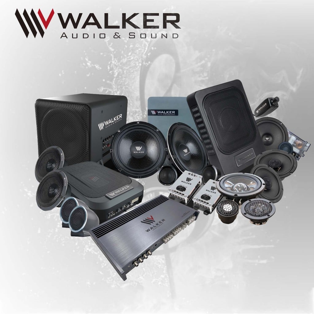 Loa cánh Ô tô Walker VM 602 Loa (phân tần) 2 chiều 6.5 inch chính hãng màng carbon hàng cao cấp 2-Way Component System