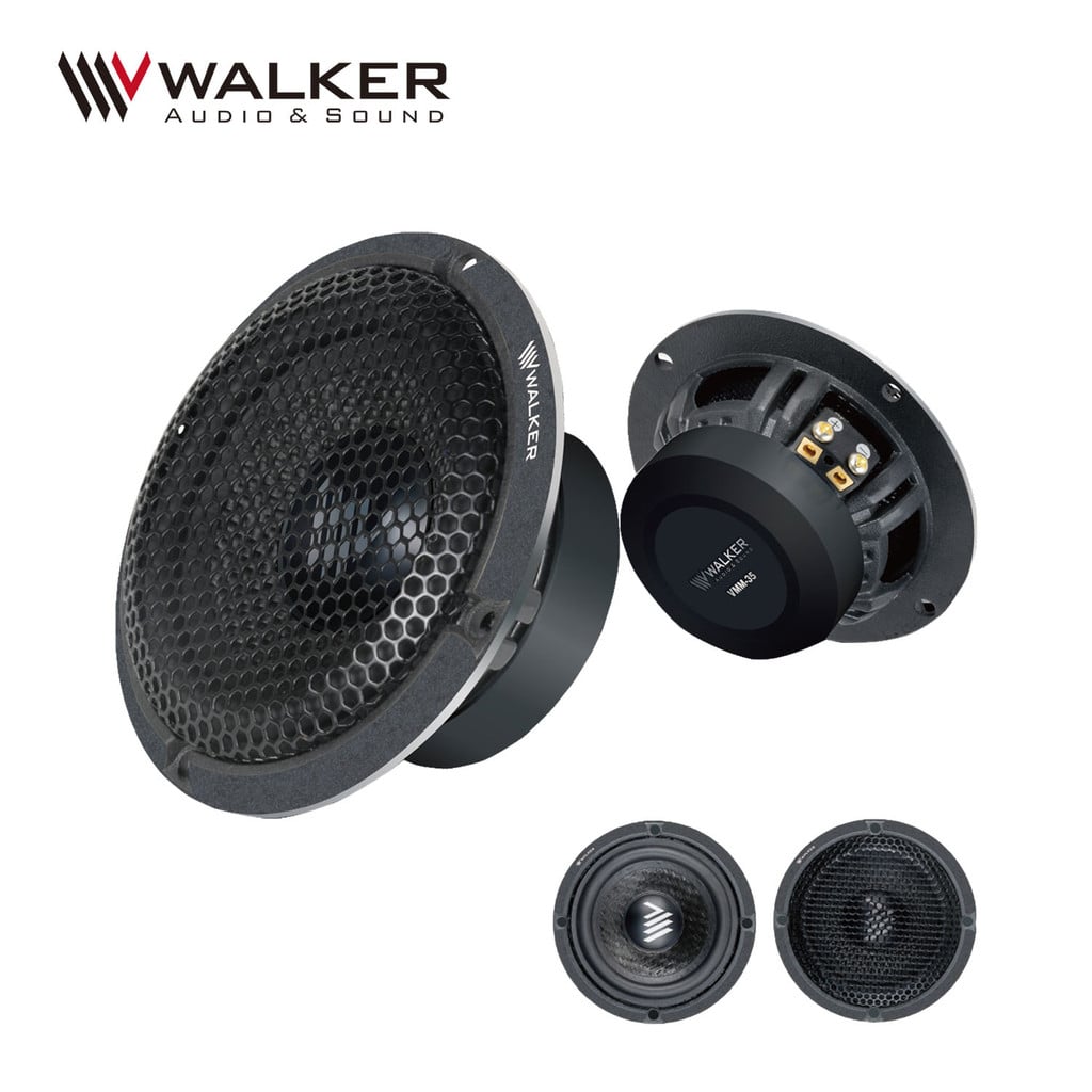 Loa Midrange loa trung tâm cho ô tô Walker VMM-35 thương hiệu âm thanh của Đức, Chính hãng